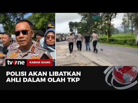 Analisa Sementara Polisi soal Penyebab Kecelakaan Maut Bus Pelajar
