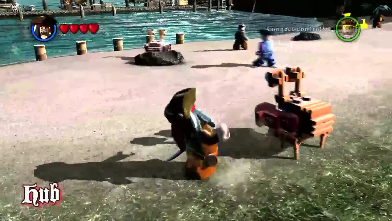 Gameplay/Série do Jogo Lego Pirates Of The Caribbean: The Video Game disponível para PS3, PC, Xbox. 