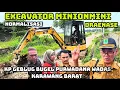 Lagu EXCAVATOR MINIONMINI‼️GERAKAN CEPAT NORMALISASI COMBERAN‼️KP GEBLUG PURWADANA WADAS KARAWANG #kdm 