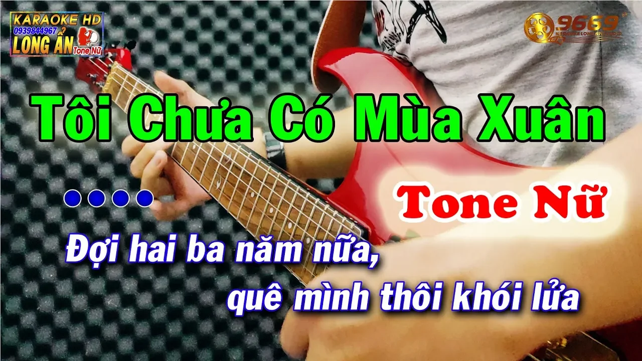 Karaoke Tôi Chưa Có Mùa Xuân - Tone Nữ | Karaoke nhạc sống 9669 âm thanh chất lượng cao