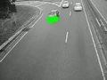 Optical flow applied to traffic with overlay using Matlab