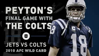 Why Peyton Manning s Final Game as a Colt Summed Up His Whole Career NFL Vault Stories