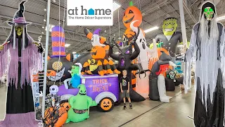 2023 At Home Halloween Store Walkthrough - Giant Animatronics Inflatables Decorations