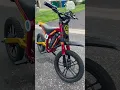 Tuttio kids bike goes crazy #tuttio #sponsored #electric #ebike #razor #racing #minibike #minnesota