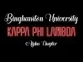 Binghamton Kappa Phi Lambda Rush Spring 2019
