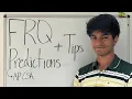 AP CSA 2026 FRQ Predictions Tips
