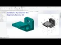 Solidworks Tutorial For The Beginners Exercise Easy To Hard