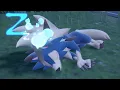 Shiny Dusk Form Lycanroc - Sandwich Encounter Pokemon Violet