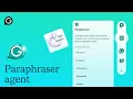 Adapt Your Writing for Any Style With Grammarly s Paraphraser Agent