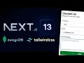 Build A Contact Us Page with Next js 13 MongoDB and Tailwind CSS