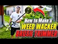 Turning a string trimmer into a saw