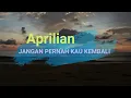 Download Lagu Aprilian - Jangan Pernah Kau Kembali + lirik karaoke