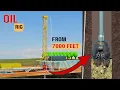 How Do Oil Rigs Work Drilling Casing Mud Blowout Prevention in 3D