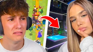 1v1 O RANDE V Clash Royale S Klárkou!