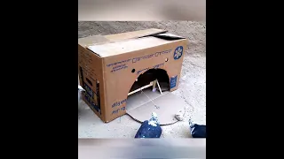 مصيدة الحمام و الطيور بالكرتون بطريقة سهلة جدا 