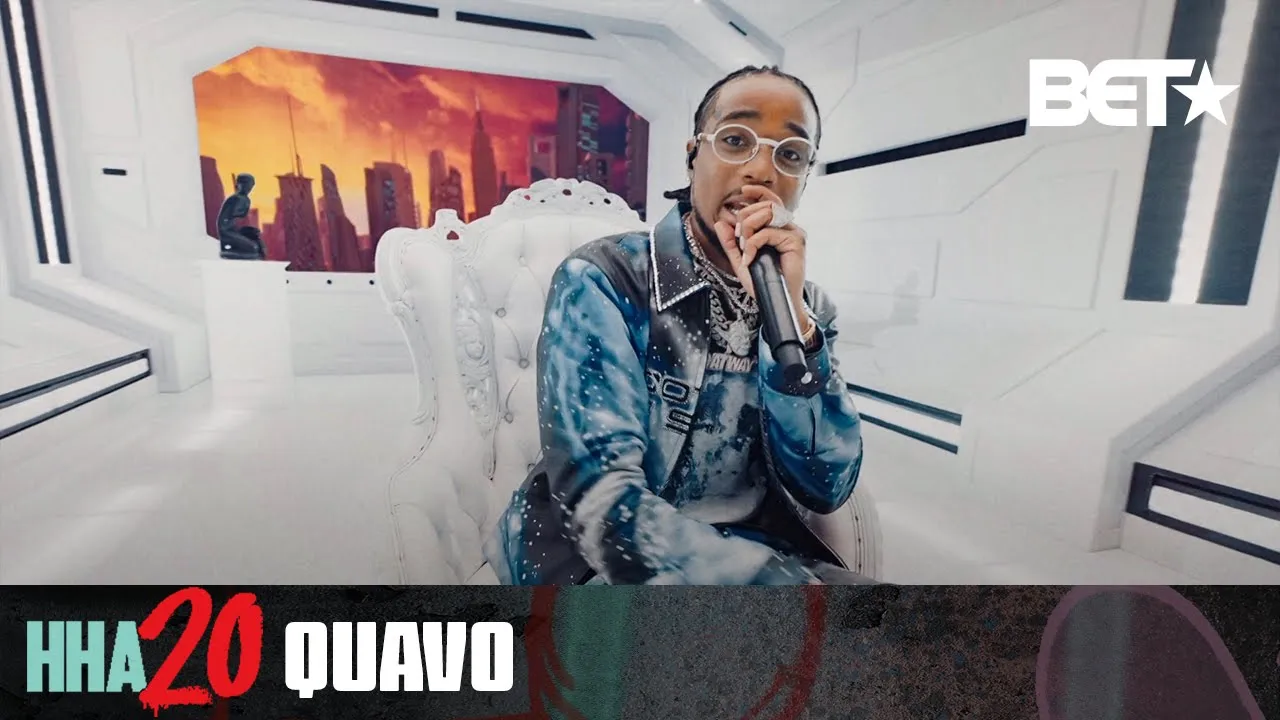 Quavo Performs Tribute To Pop Smoke With “Shake The Room” & “Aim for the Moon” | Hip Hop Awards 20