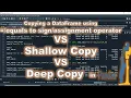 Shallow Copy VS Deep Copy a Pandas DataFrame in Python Assignment Vs Shallow Copy VS Deep Copy