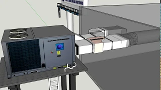 تعريف مبسط للتكييف المركزي من نوع البكج A Simplified Definition Of The Central A C Of The Package 