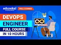 DevOps Engineer Full Course in 10 Hours DevOps Engineer Roadmap DevOps Course Edureka