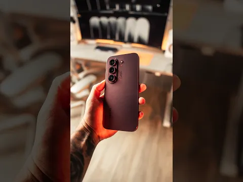 This Looks Like the Burgundy iPhone 18 Pro…