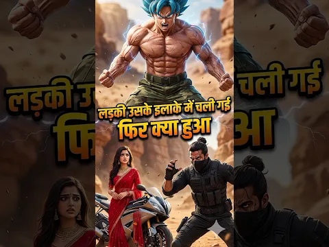 Area Ka Ghamand Tod Diya 💥 | Girl In Danger, Goku In Action 🇮🇳