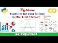Statistics-CLT Simulation Central Limit Theorem in Data Science RK Keynotes