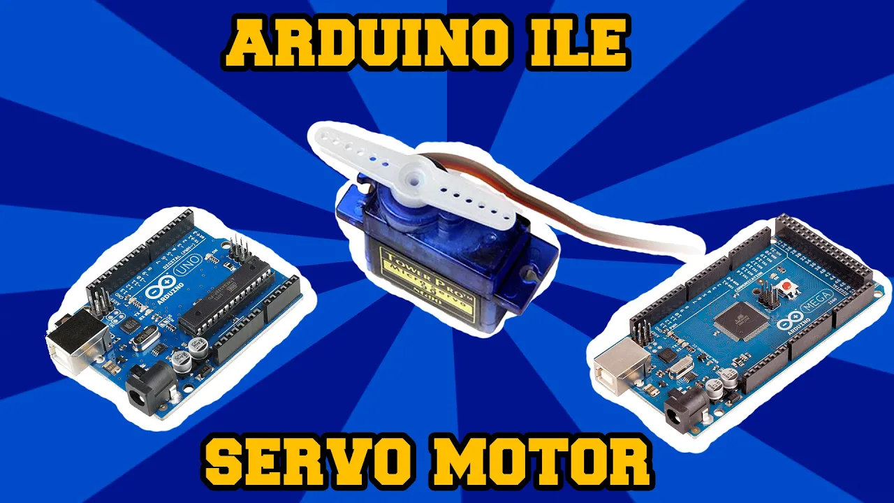 Rc Servo Motor Arduino İle Nasıl Kullanılır ?