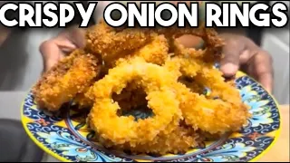 How to Make Crispy Onion Rings at Home!