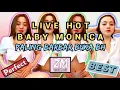 Lagu RUGI GAK NONTON !! baby monica live buka bra no armor 💯💦💋