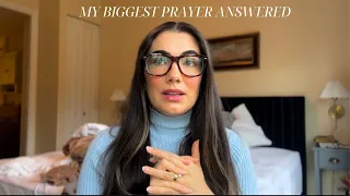 God answered my biggest prayer after years of silence
