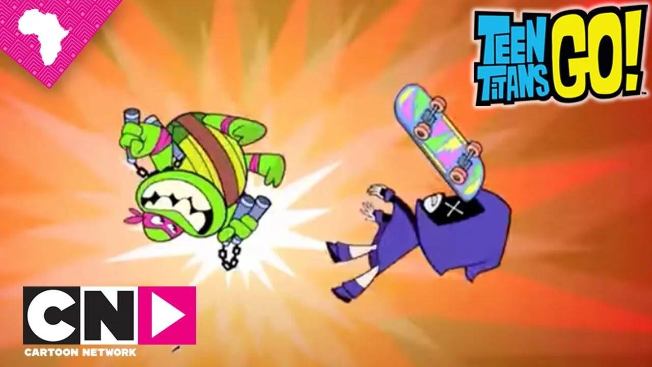 Teen Titans Go! | TTG VS TMNT | Cartoon Network Africa