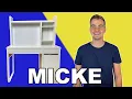 Micke Desk with Add On Unit IKEA Tutorial
