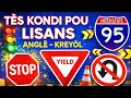 DRIVING LICENSE TEST ENGLISH - CREOLE FREQUENTLY ASKED QUESTIONS
