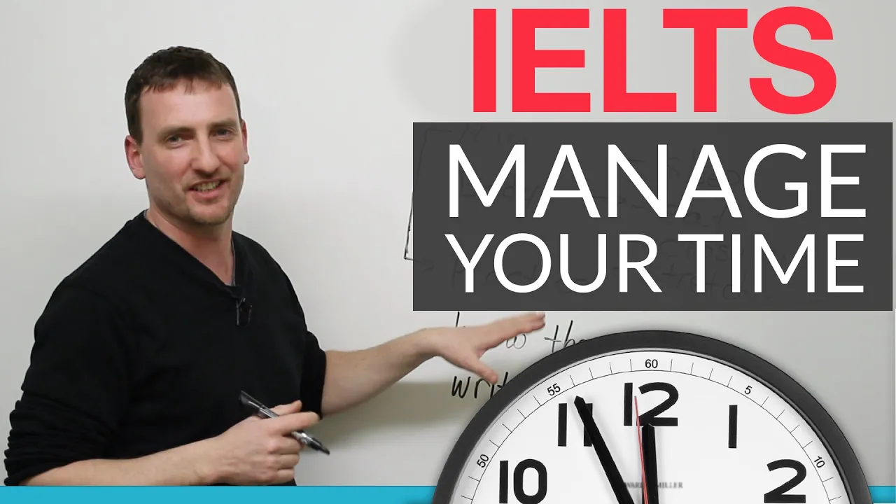 IELTS - How to manage your time