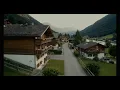 Drone over virtual Swiss lookalike