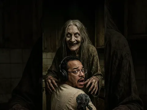 Bruxa de Dar MEDO captada em Vídeo