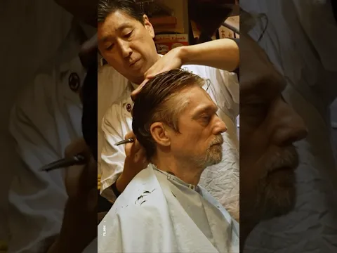 π Scissor Haircut By Japanβs Station Master Barber At BB Tsubame β¨π