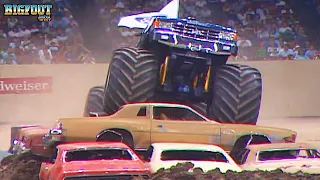 1987 new orleans superdome bigfoot 4 u0026 rich hooser bigfoot monster truck