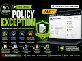 ServiceNow GRC Part 7 Policy Exception Explained with Practical Demo