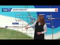 Warmer breezy Saturday winter storm Sunday for Omaha area