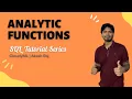 7 Analytic Functions in SQL CloudyML