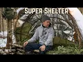 Download Lagu Solo Winter Bushcraft - Minimal Gear Shelter Build Overnight MP3
