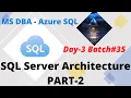 DAY3 SQL Server Storage Architecture PART2