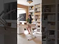 Light and Cozy Desk Setup
