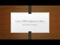 Create a CRUD Application in Blazor - Part 1