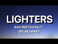 Download Lagu Lighters- Bad Meets Evil Ft. Bruno Mars (Lyrics)
