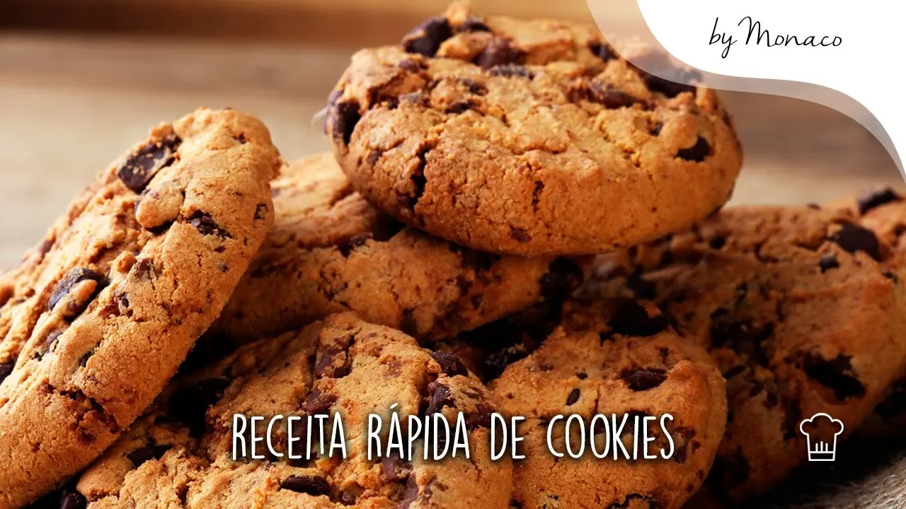 GASTRONOMIA RECEITA RÁPIDA DE COOKIES