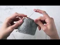 German Short Rows Tutorial Purl Soho