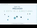Awesome Loading Animation Dots in all directions HTML CSS only Web Development Skillerior