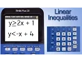 TI 84 Plus CE Graphing Systems of Linear Inequalities